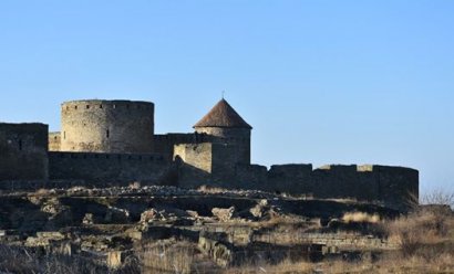 Одна из главных башен Аккерманской крепости консервируется до весны