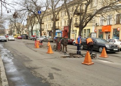 В Одессе капитально ремонтируют улицу Преображенскую (фото)