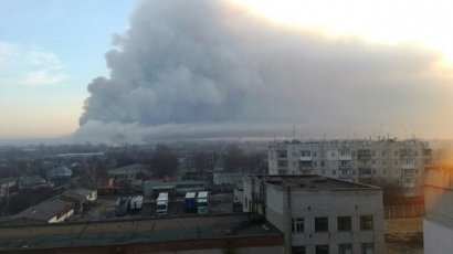 Харьковские власти рассказали о разрушениях из-за пожара на складах под Балаклеей