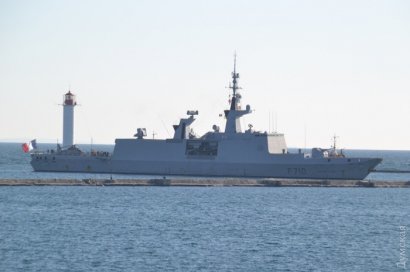 В Одесский порт с дружественным визитом прибыл фрегат ВМС Франции «Лафайет»