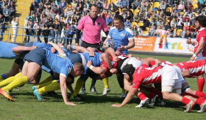 В Одессе состоялся заключительный матч чемпионата Европы по регби 2017 года