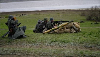 В Ильинке прошла масштабная реконструкция боёв за Одессу в апреле 1944 года.