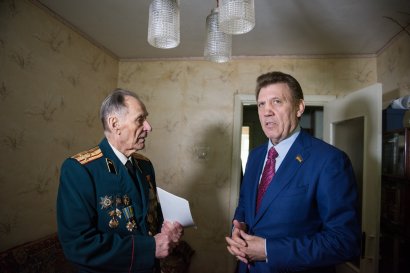 Сергей Кивалов поздравил ветеранов-освободителей  