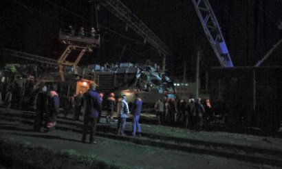 Появилось фото с места столкновения поездов во Львове