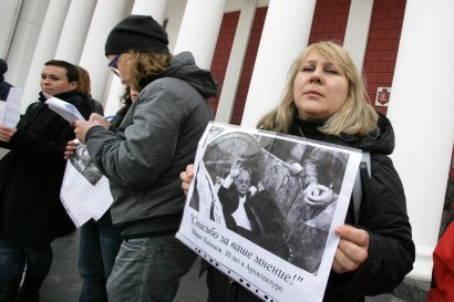 Одесситы протестуют против застройки Ланжерона