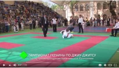 В спорткомплексе Юракадемии прошел чемпионат Украины по джиу-джитсу