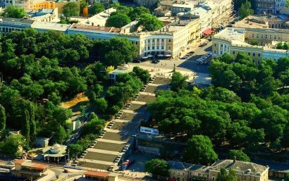 Городские власти озеленяют Одессу