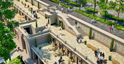 Реконструкцию Греческого парка планируют завершить в 2018 году