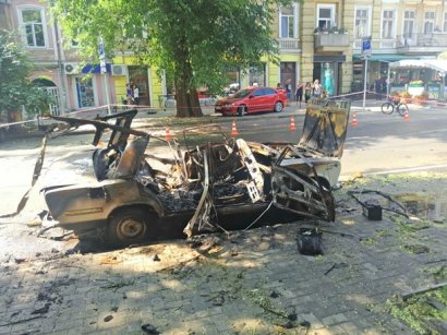 Сильный взрыв произошел сегодня в самом центре Одессы 