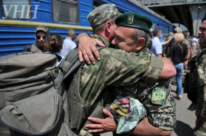  Одесские нацгвардейцы вернулись из зоны АТО в полном составе