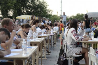 В честь Дня Независимости в Одессе проведут  массовый диктант по украинскому языку