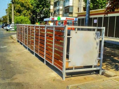 Своеобразные «саркофаги» закроют мусорные контейнеры в центре Одессы