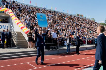 В Одесской Юракадемии и МГУ прошел День знаний и торжественное посвящение в студенты