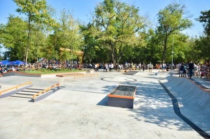 В Одессе открылся самый большой в Украине скейт-парк