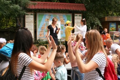 День знаний в Одесском зоопарке прошёл под названием «Уроки в зоошколе»