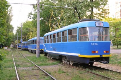 На время остановки движения трамвайных маршрутов на поселке Котовского льготников будут перевозить маршрутки