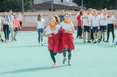 Студенты Одесской Юракадемии и МГУ отметили День спорта