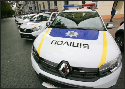 Одесские полицейские пересядут на «Renault» и «Mitsubishi»