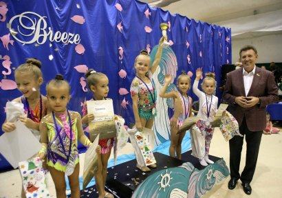 В Одессе прошел первый Всеукраинский турнир по художественной гимнастике «Бриз-2017»