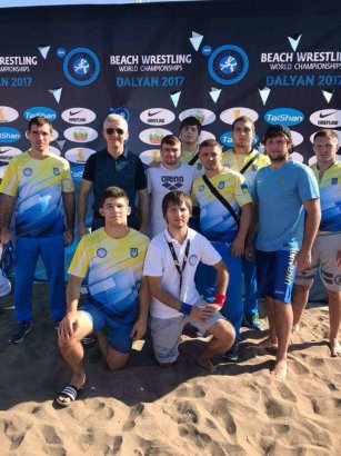Триумф украинской сборной на Чемпионате мира по пляжной борьбе