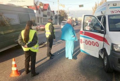 В Одессе «скорая помощь» сбила велосипедиста