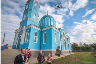 Коптер и икона против преступности