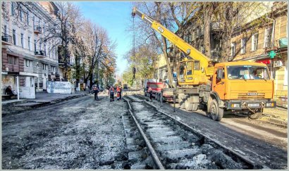 Предпоследний квартал основной транспортной артерии центра Одессы достраивают