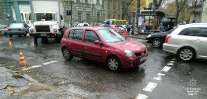 В центре Одессы иномарка сбила ребенка. Прямо на пешеходном переходе