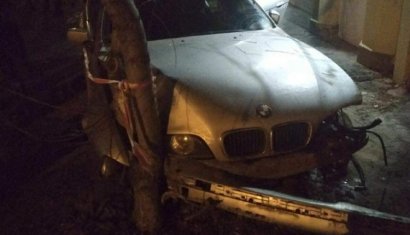 Пытаясь скрыться после ДТП, водитель «BMW» совершил еще три столкновения