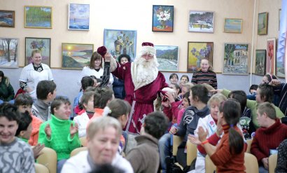 Праздник Святого Николая для особенных детей в доме-интернате на Макаренко, 20