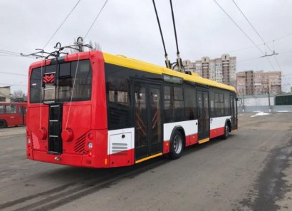 В Одессу прибыл уже второй белорусский троллейбус