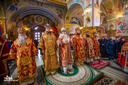 В день своего тезоименитства митрополит Агафангел совершил праздничную Божественную литургию в Свято-Успенском Одесском мужском монастыре (Видео)