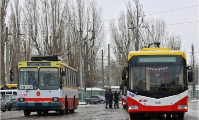 На сегодняшний день на городских маршрутах работают уже три новых троллейбуса, закупленных в Белоруссии