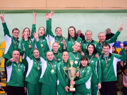 Южненские волейболистки в пятый раз завоевали Кубок Украины