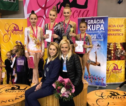 Успех одесситок на международном турнире по художественной гимнастике в Венгрии