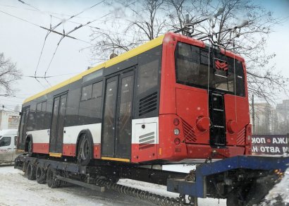 Закупленные троллейбусы постепенно поступают в Одессу, подаренных автобусов пока нет