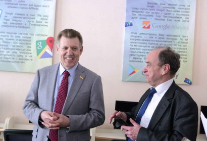 Визит первого заместителя Министра образования и науки Украины совпал с открытием IT-центра в НУ "ОЮА"