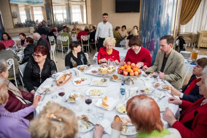 Встреча с ветеранами в День освобождения Одессы