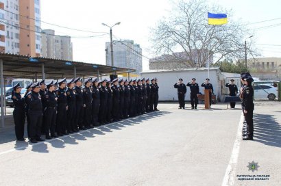 14 новобранцев вступили в ряды патрульной полиции