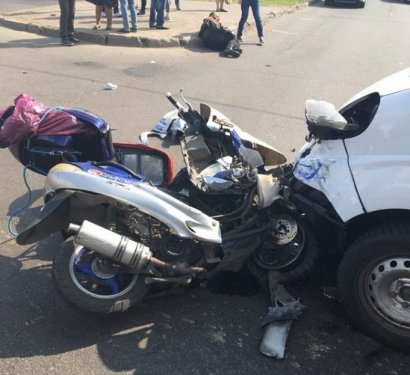 Еще один «двухколесный водитель» пострадал в ДТП