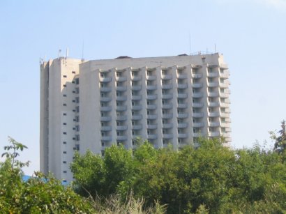 На Одесском курорте выгорел высотный отель