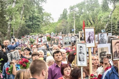 В Одессе в акции «Бессмертный полк» приняли участие около 15 тысяч человек
