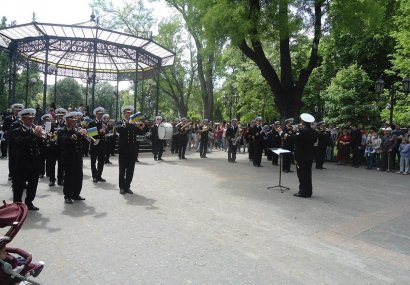 В Горсаду состоялся концерт посвященный Дню Победы