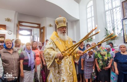 Митрополит Агафангел совершил освящение храма и Божественную литургию в Свято-Николаевском Измаильском мужском монастыре