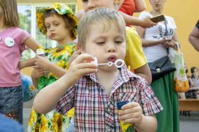 Студенты Одесской Юракадемии поздравили воспитанников школ-интернатов и детских домов с Днём защиты детей