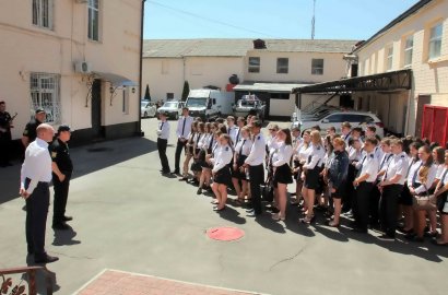 Студенты Юридического колледжа посетили подразделение батальона полиции особого назначения