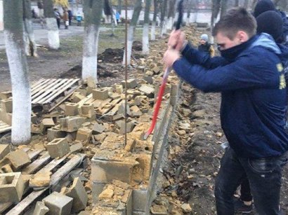 Хулиганские действия в отношении коммунальной собственности в Одессе продолжают оставаться безнаказанными