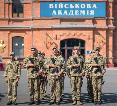 Более пятисот молодых офицеров принесли присягу в Одесской Военной академии