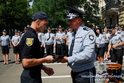 Ряды одесских правоохранителей пополнились новыми полицейскими