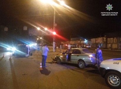 ДТП с пострадавшим произошло нынешней ночью в Одессе